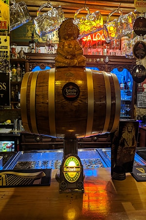 Wooden Beer Draught Keg