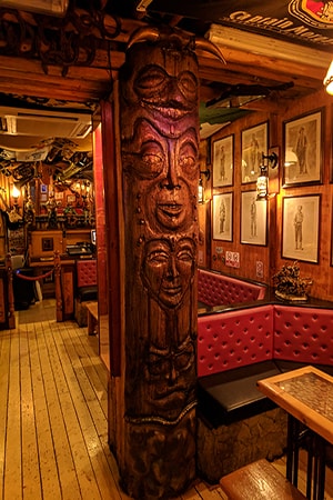 Wooden Totem Pole