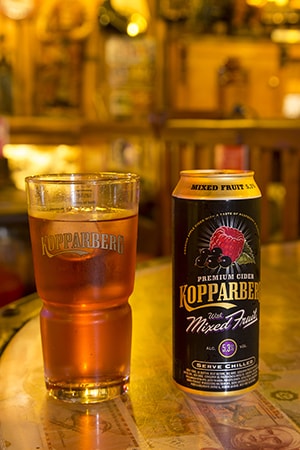 Kopparberg in Glass